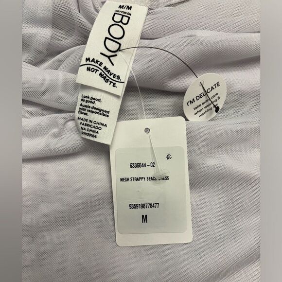 NWT Cotton-On Body Sheer White Maxi Cover Up - Picture 4 of 4